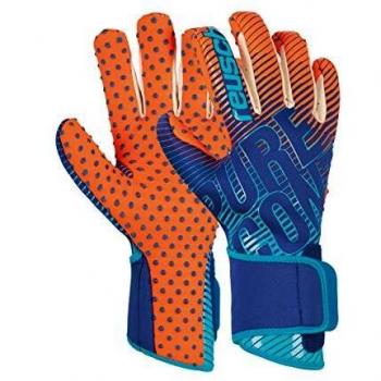 Reusch SpeedBump G3 – Unisex Pure Contact 3 mit Deep Blue/Schock‑Grip, Größe 9,5