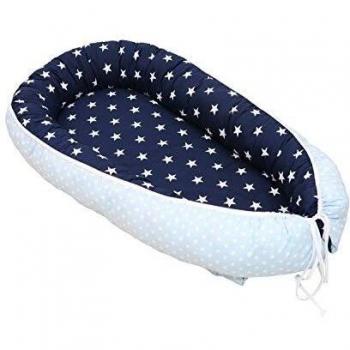 ULLENBOOM ® Babynest & Kuschelnest (55x95 cm) Mintgrün