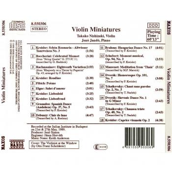 Violin Miniatures