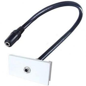 Connekt Gear 0.4m 3.5mm AV Snap-In Socket Module
