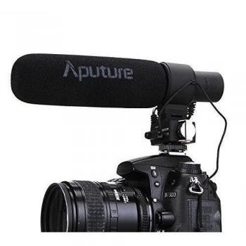 V-MIC D2 (Aputure) – Einstellbare Sensitivität, externes Shotgun‑Mikrofon für DSLR-Setup