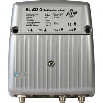 Astro Strobel HL 432 G Breitbandverstärker – 65 MHz Rückweg 39 dB (4026187141219)