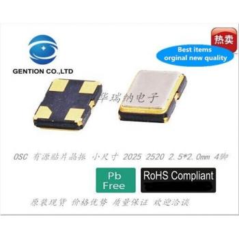 10pcs Original 24.000MHz 2025 2520 SMD Crystal Oscillator