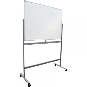Pannello Bianco Magnetico 90x120 cm, Ruota Portatile