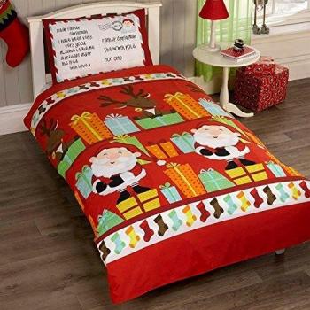 Santa’s Red Comfort Duvet – Single