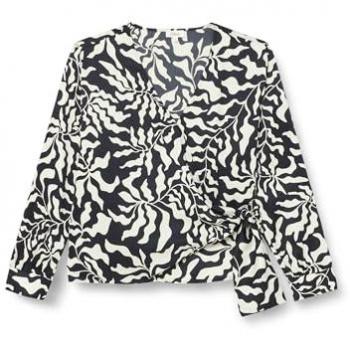 S.Oliver Wickelbluse mit Print