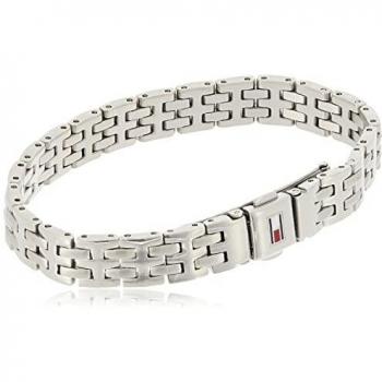 Tommy Hilfiger Pulsera de Hombre en Acero Inoxidable