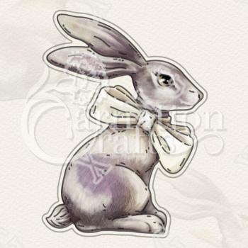 Spring in Bloom Banded Wreath with Joyful Easter Bunny Metal Cutting Dies