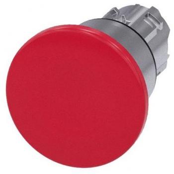 Siemens Pilzdrucktaster 22mm rund rot SIRIUS Frontelement