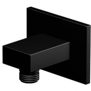 Steinberg Serie 135 Brauseanschlussbogen, G1/2, Farbe: Mattschwarz