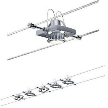 Kit Paulmann Mac 2: 5 Focos sobre Cable Metálico