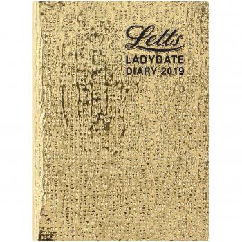 Mini LadyDate 2019 Gold Journal