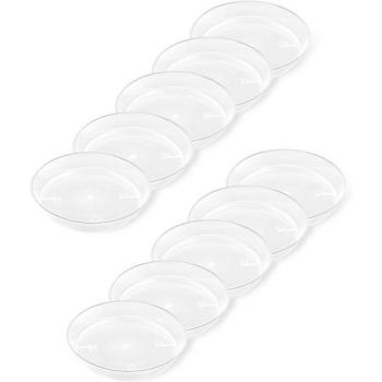 Garronda Pflanzuntersetzer Set (10 Stück) Transparent