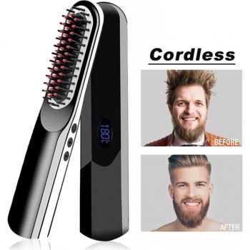 Drahtloser Styling Pinsel für Bart und Haar