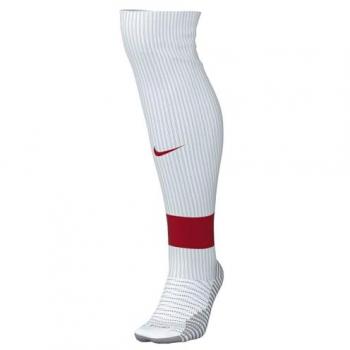 Calze da Calcio Nike Dri-Fit Strike Bianco Rosso Taglia S