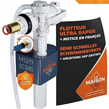 Schnelles Füllventil für WC-Spülkasten mit Dichtung