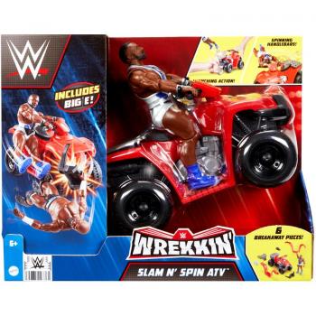 Wrekkin' Slam-N-Spin ATV mit Big E Figur