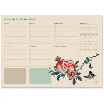 Planning Semanal A4 Japanese