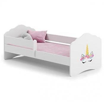 Lit Enfant + Matelas + Barrière Sécurité 160x80