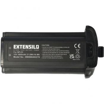 Extensilo 1800 mAh Kameraakku für Canon