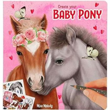Depesche Create your Baby Pony Malbuch