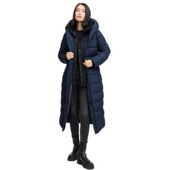 Winterjacke MARIKOO “Pakoraa” – Damen, navy, Obermaterial 100 % Polyester, Futter 100 % Polyester, Wattierung 100 % Polyester, Größe S