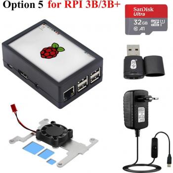 Raspberry Pi 4B Touch Screen LCD with Cooling Fan