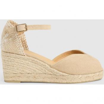 Bianca Sandalia Peep-Toe Verde Arena
