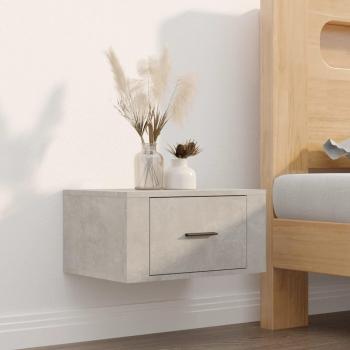 Wall-mounted Bedside Cabinet White 50x36x25 cm