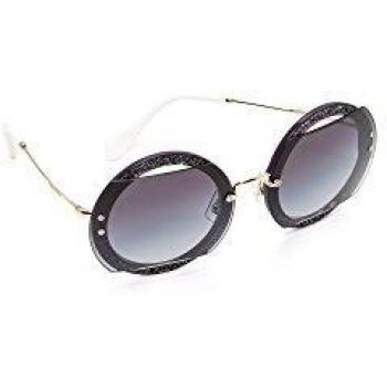 Miu Miu 0MU06SS VYU5D1 Damen Sonnenbrille, Violett (Violet/Grey)