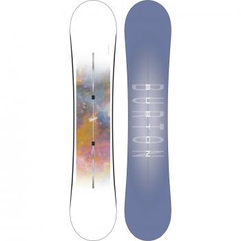 Planche Burton Stylus Femme, bleu et blanc