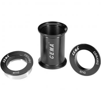 Set di Calotte Movimento Centrale Cema BB86 SRAM DUB Nero