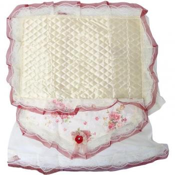 Housse anti-poussière pour micro-ondes en dentelle
