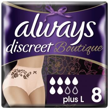 Always Discreet Boutique Culottes Anti-Urinaires L – Kit 8