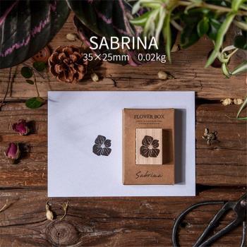 Timbres en bois pour journal intime plantes et fleurs, 1 pièce