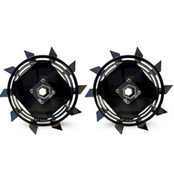 Paire de Roues 4.00-8 Métalliques