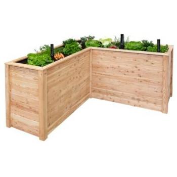 Westmann Hochbeet Klassik L natur Holz B/H/L: ca. 170x84x1705 cm