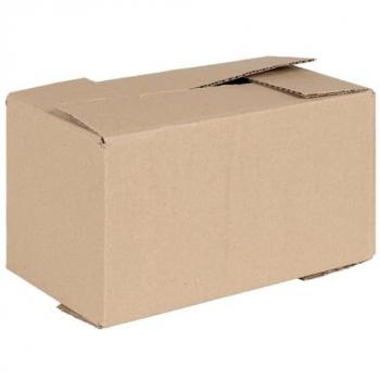 Portable Stack Boxes – 50 Count, 24×13×13 cm, Brown Cardboard