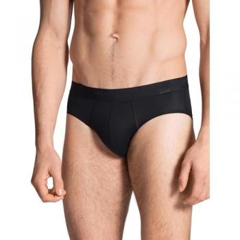 Calida Focus Midislip Herren Schwarz X-Large mit Softbund