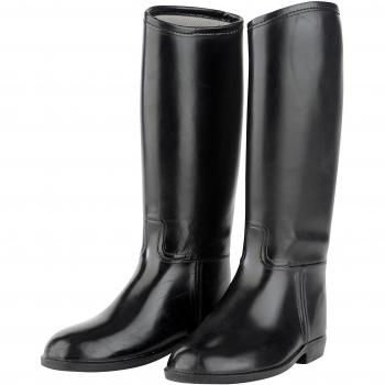 Chaussure d’équitation Red Horse Noir PVC Junior Unisexe