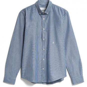 QUAASA Hemd mit Button-Down-Kragen Regular Fit