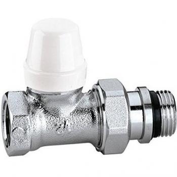 Detendeur radiateur droit ¾ Caleffi 432 – anti‑retour, fer