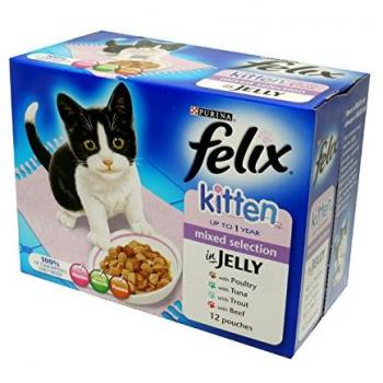 Felix PCH Beef Jelly Kitten Food 100g