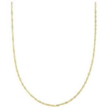 FAVS Collier Damen-Kette 375er Gelbgold
