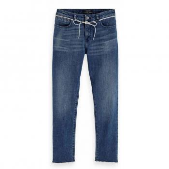 Scotch & Soda Maison Damen Boyfriend Jeans, Petit Ami, Blau, W26