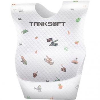 Saliva Paper Bibs for Babies 8 Pack