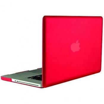 LogiLink Notebook-Hartschalenkoffer 38,1 cm (15), kirschrot für Apple MacBook Pro (15,4)