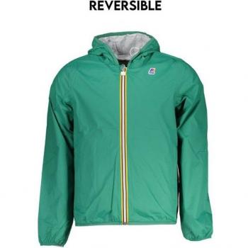 Reversible Hooded Rain Jacket for Men