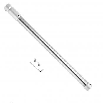 Poste telescópico de acero inoxidable para armario, percha de espesamiento 420-720mm, 1 unidad