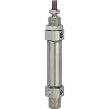 Riegler Doppeltwirkender Rundzylinder 32 mm, 150 mm Hub, G 1/8 Anschluss